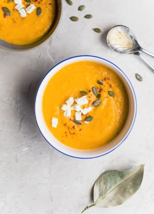 Roasted pumpkin soup
