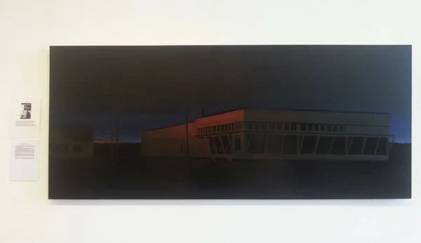 "Dark Cafe" on display at "HOME in Bridport" exhbition at Bridport Arts Centre