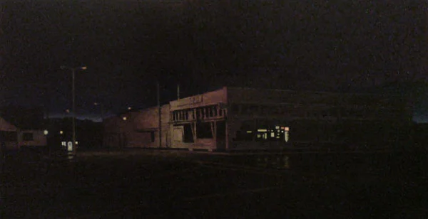 "Cafe Noir", oil on canvas, 150x75cm