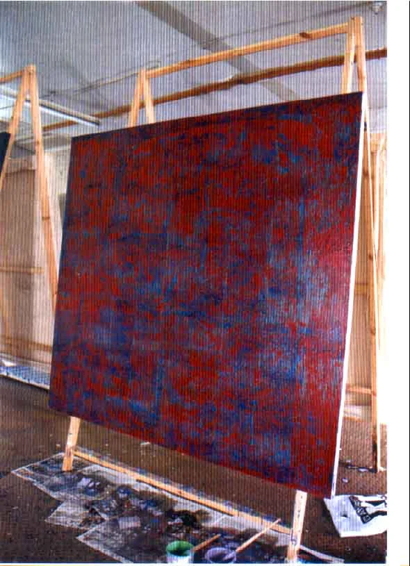 "Voodoo" on easel