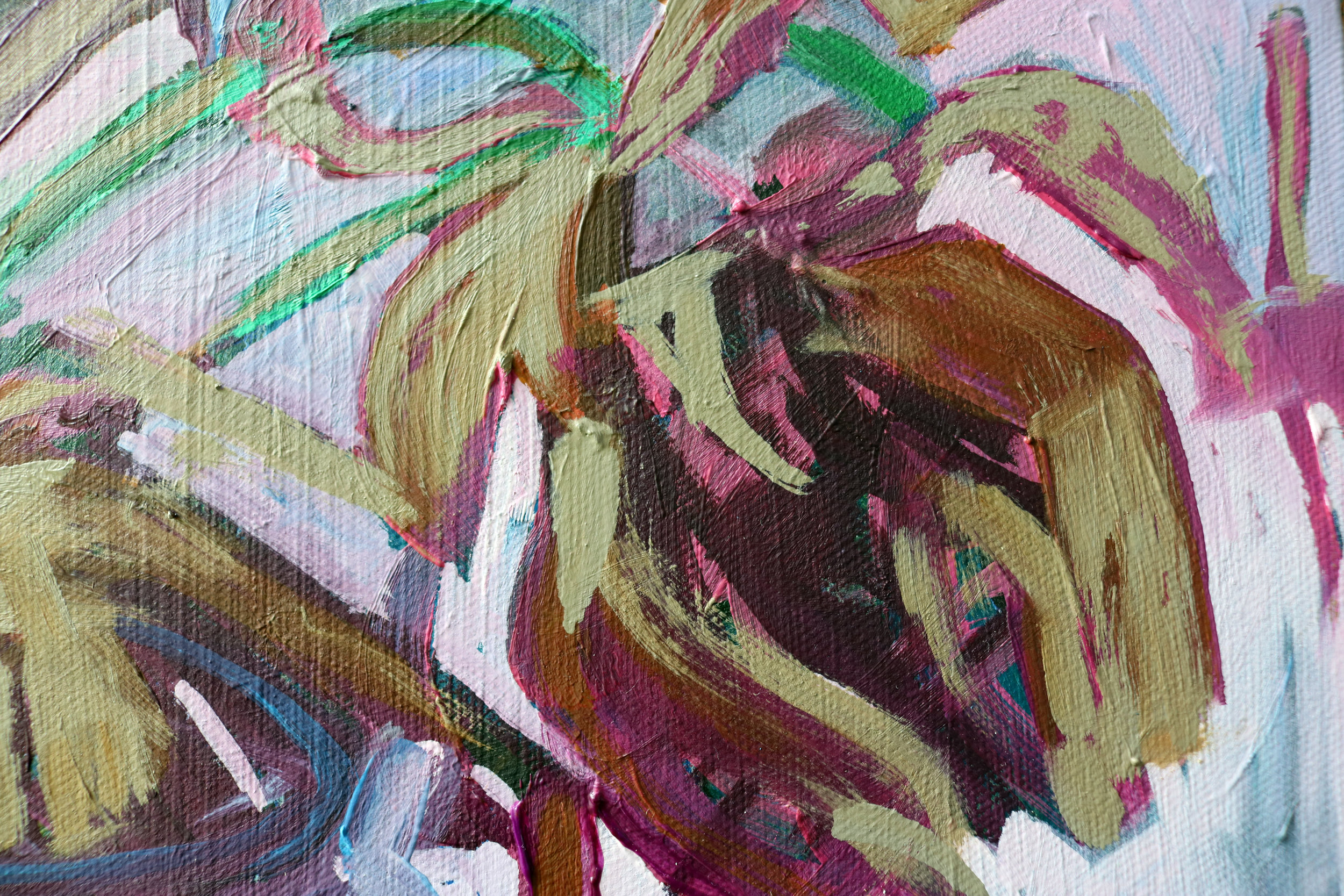"Mother's Day Flowers #1" detail