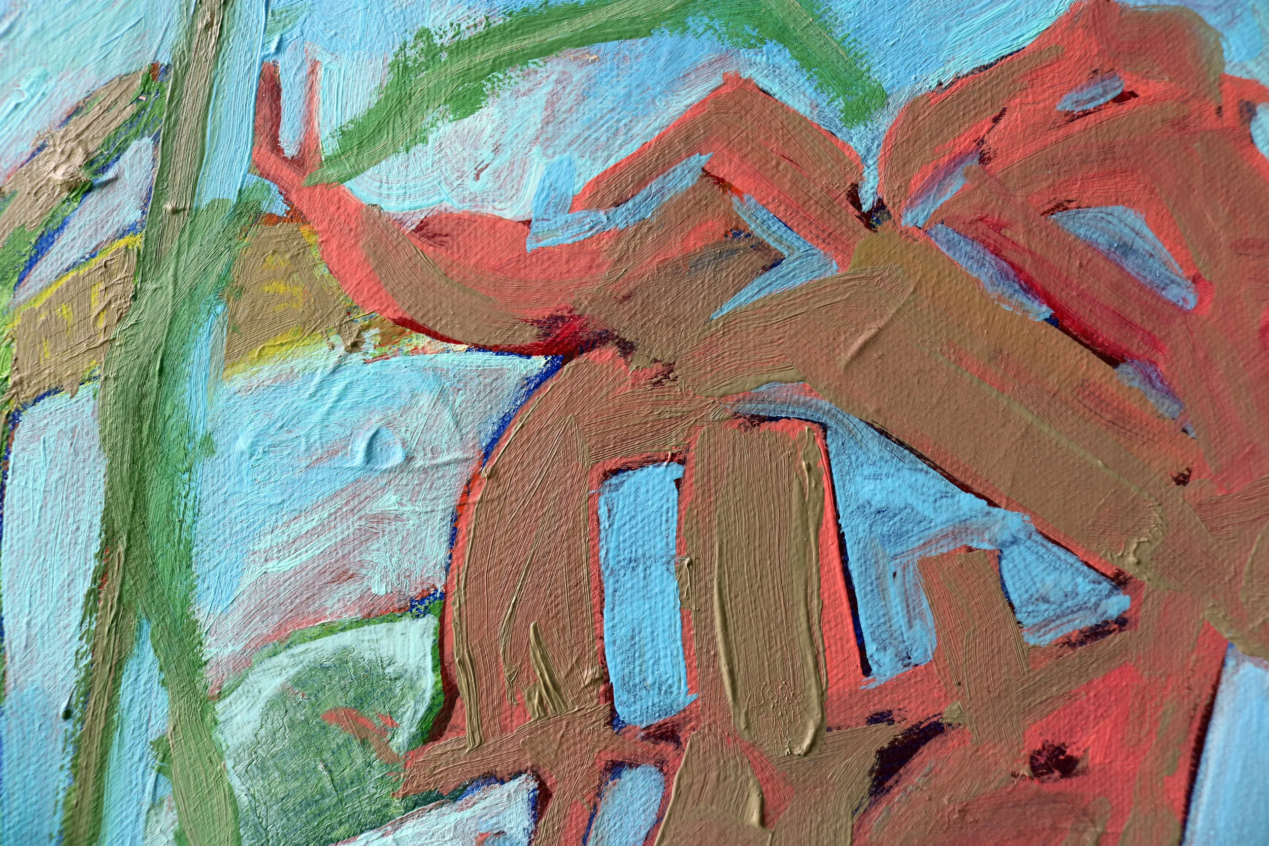 "Mother's Day Flowers #3" detail