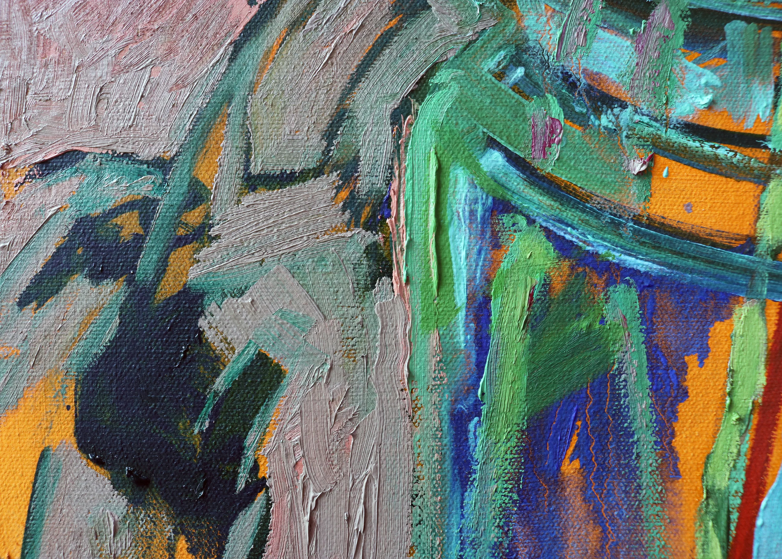 "Mother's Day Flowers #4" detail