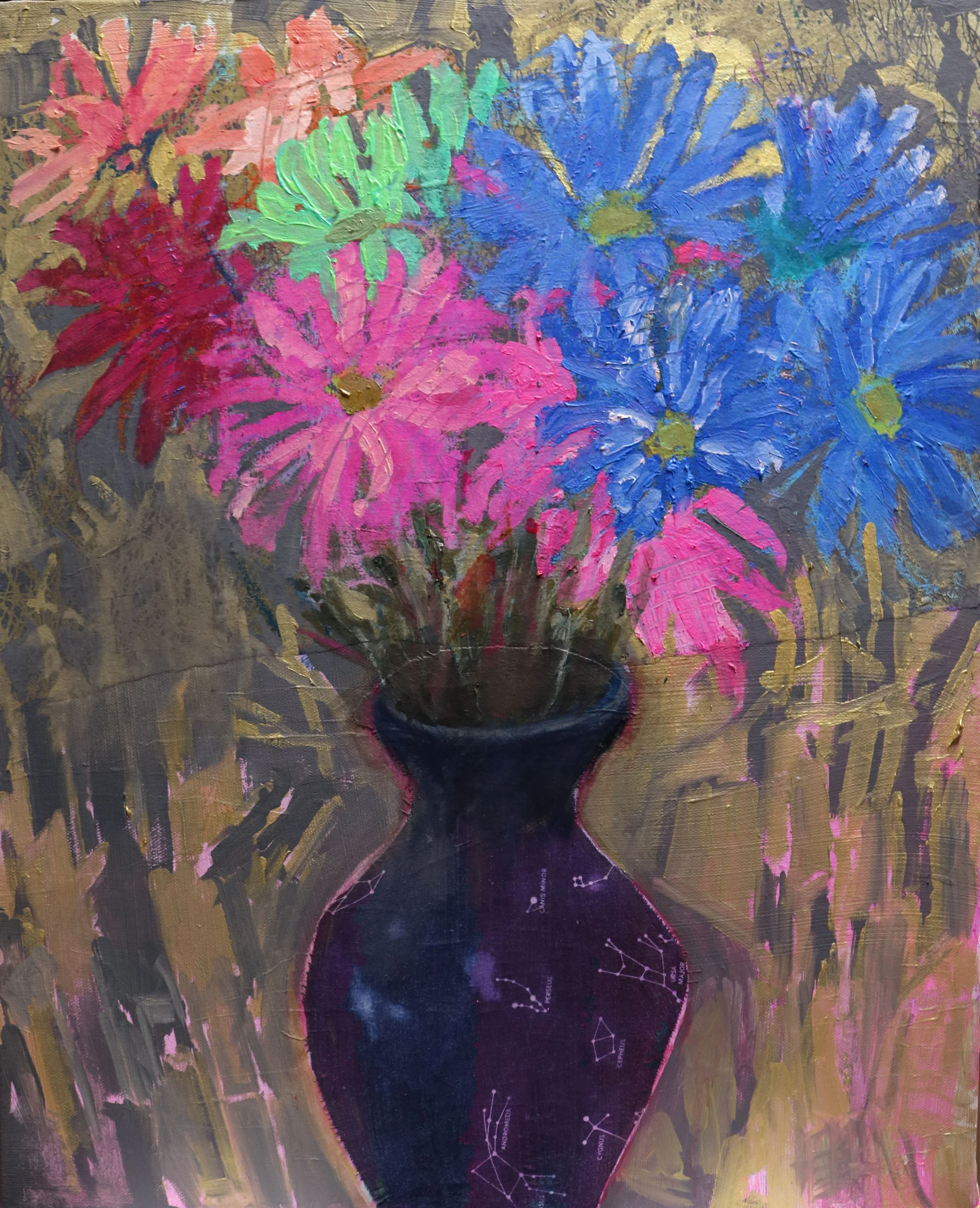 “Dyed Daisies “ 2018