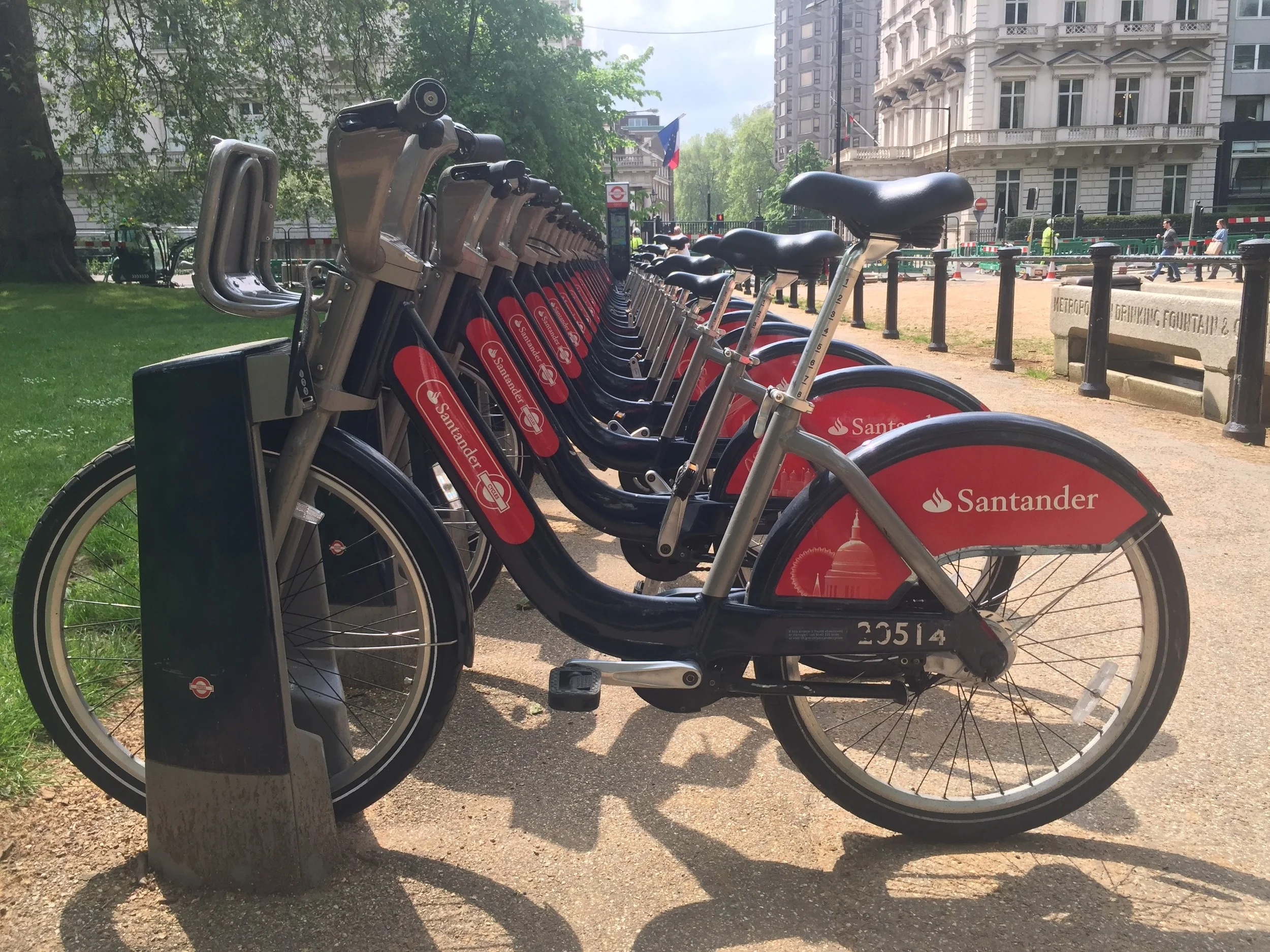 Bike Stand in Hyde Park