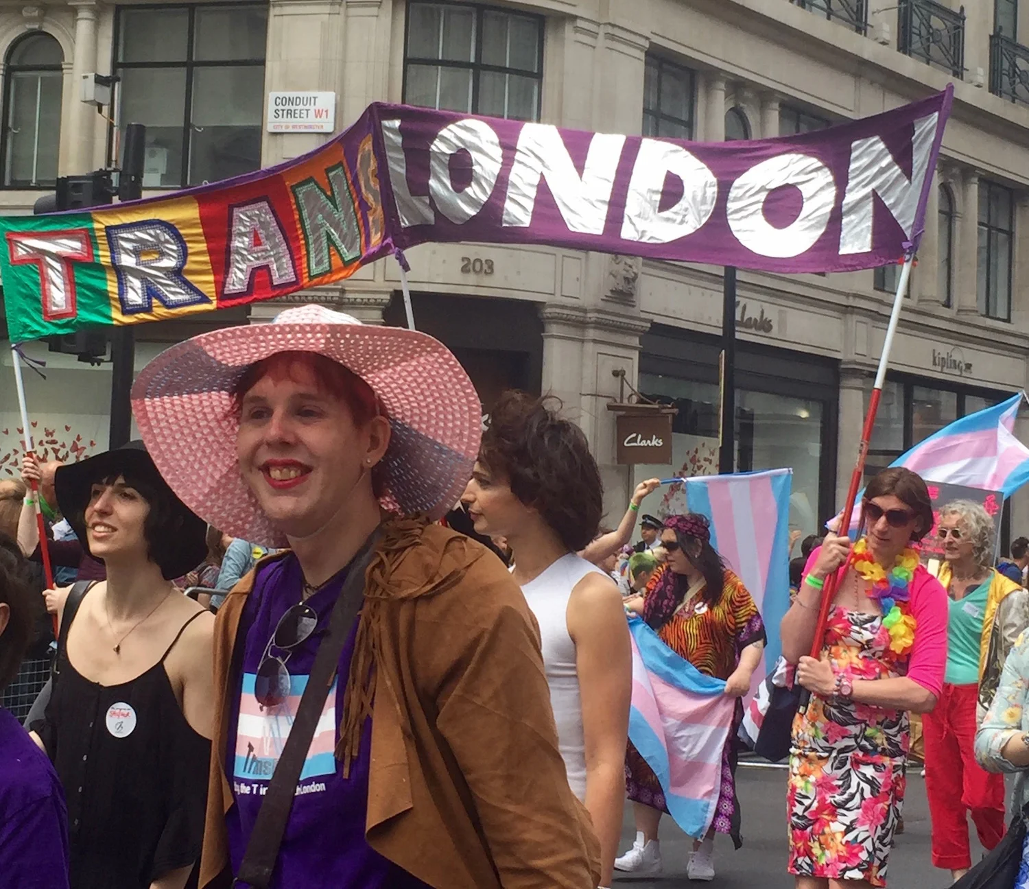 Supporting the Transgender community at London Pride