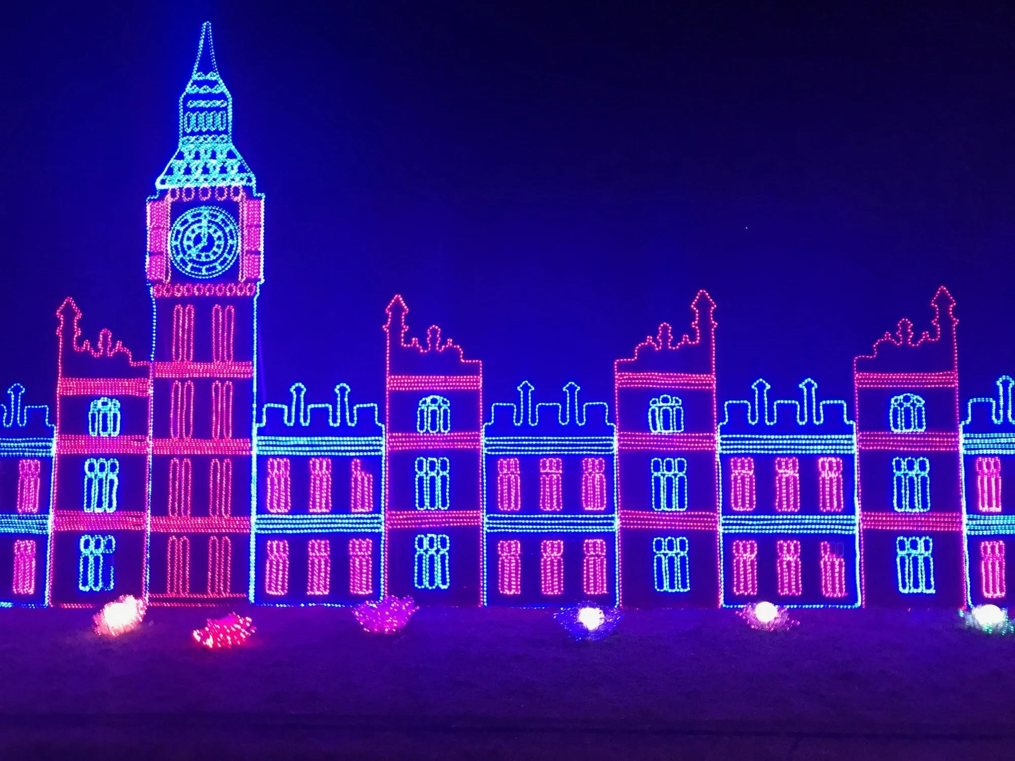 Magical Lantern Festival, London. Big Ben 