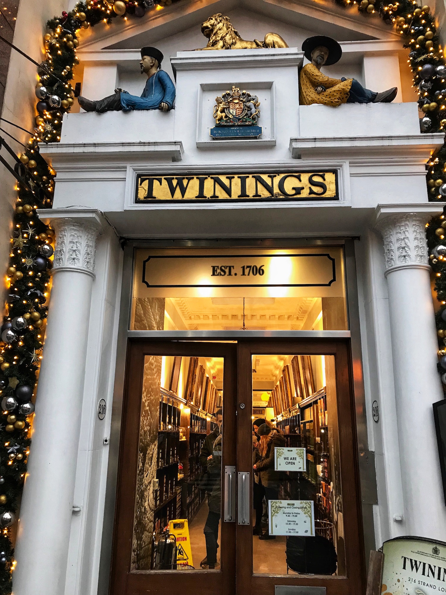 A Broad In London ~ London's Oldest Tea House. Twining's
