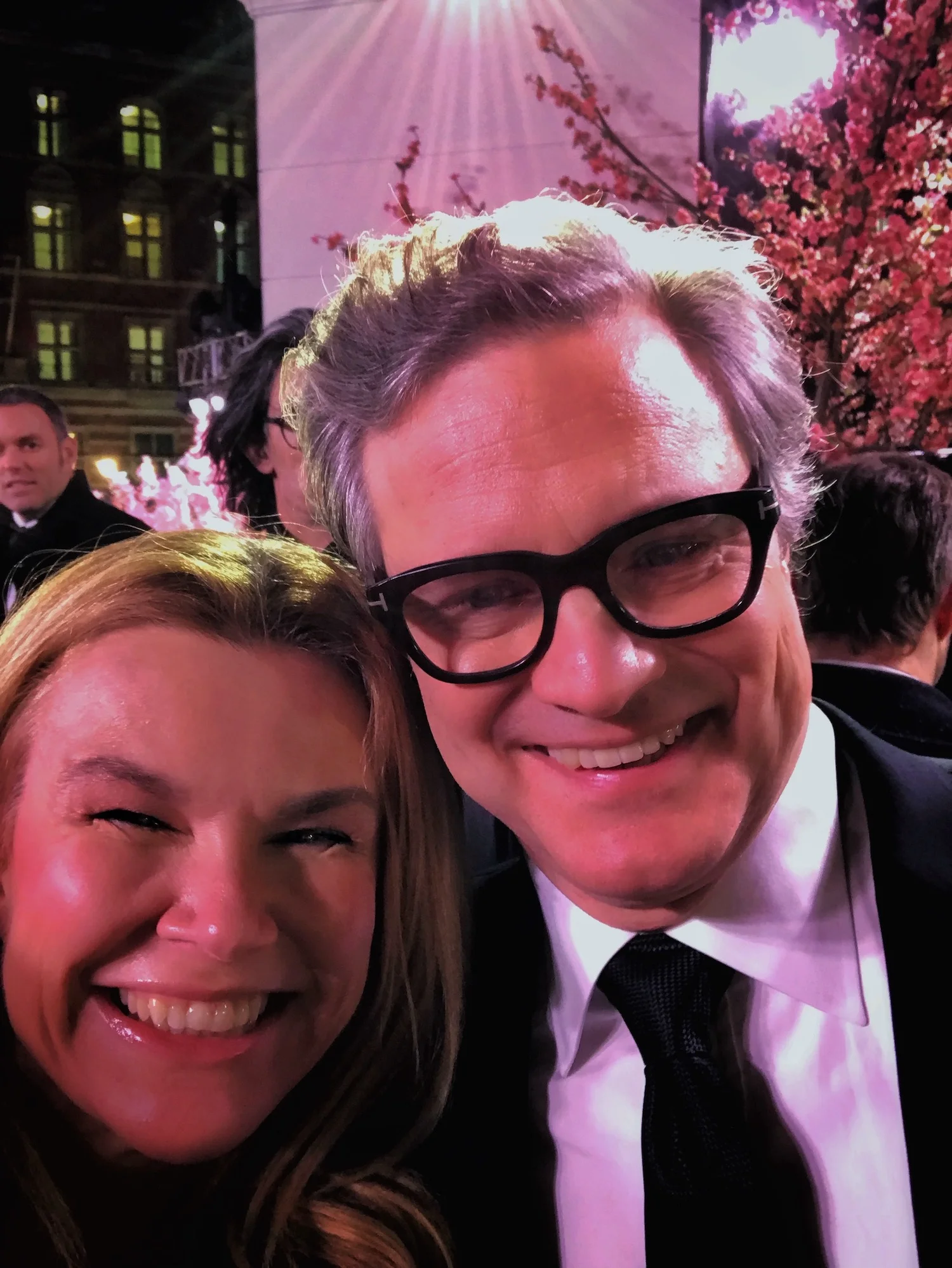 Chrsitina Ford and Colin Firth. Opening of Mary Poppins London.jpeg