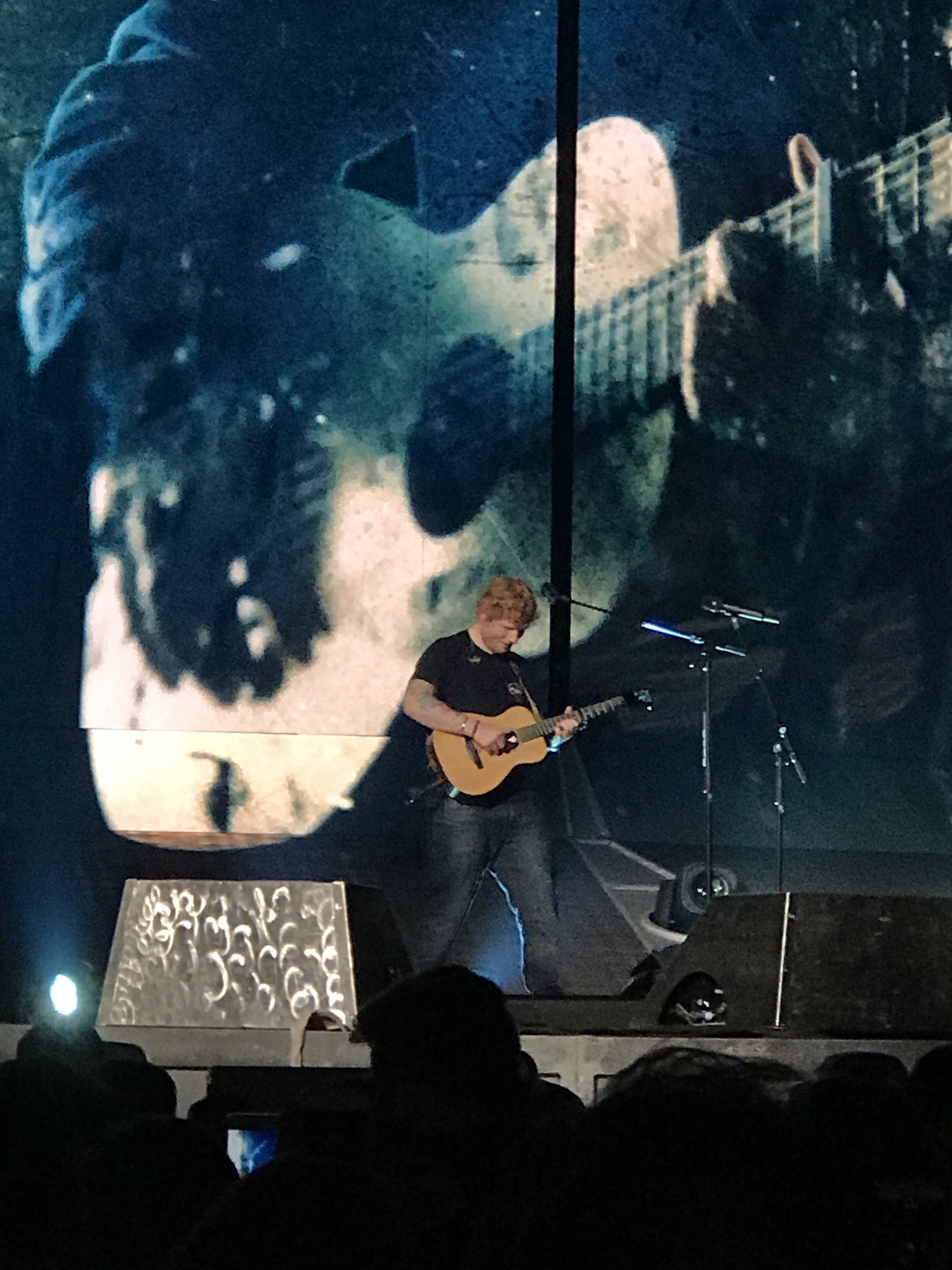 Ed Sheeran in concert in Toronto