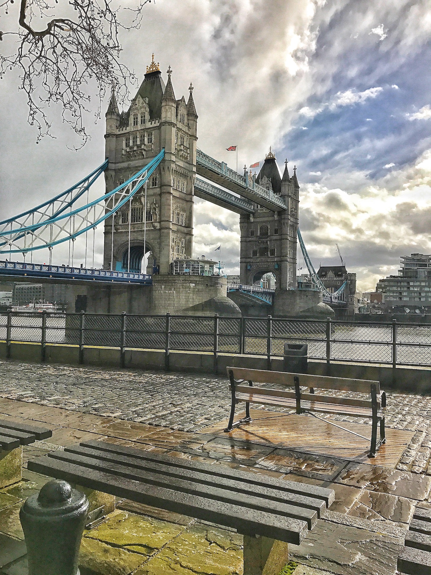 London’s iconic Tower Bridge (not London Bridge)