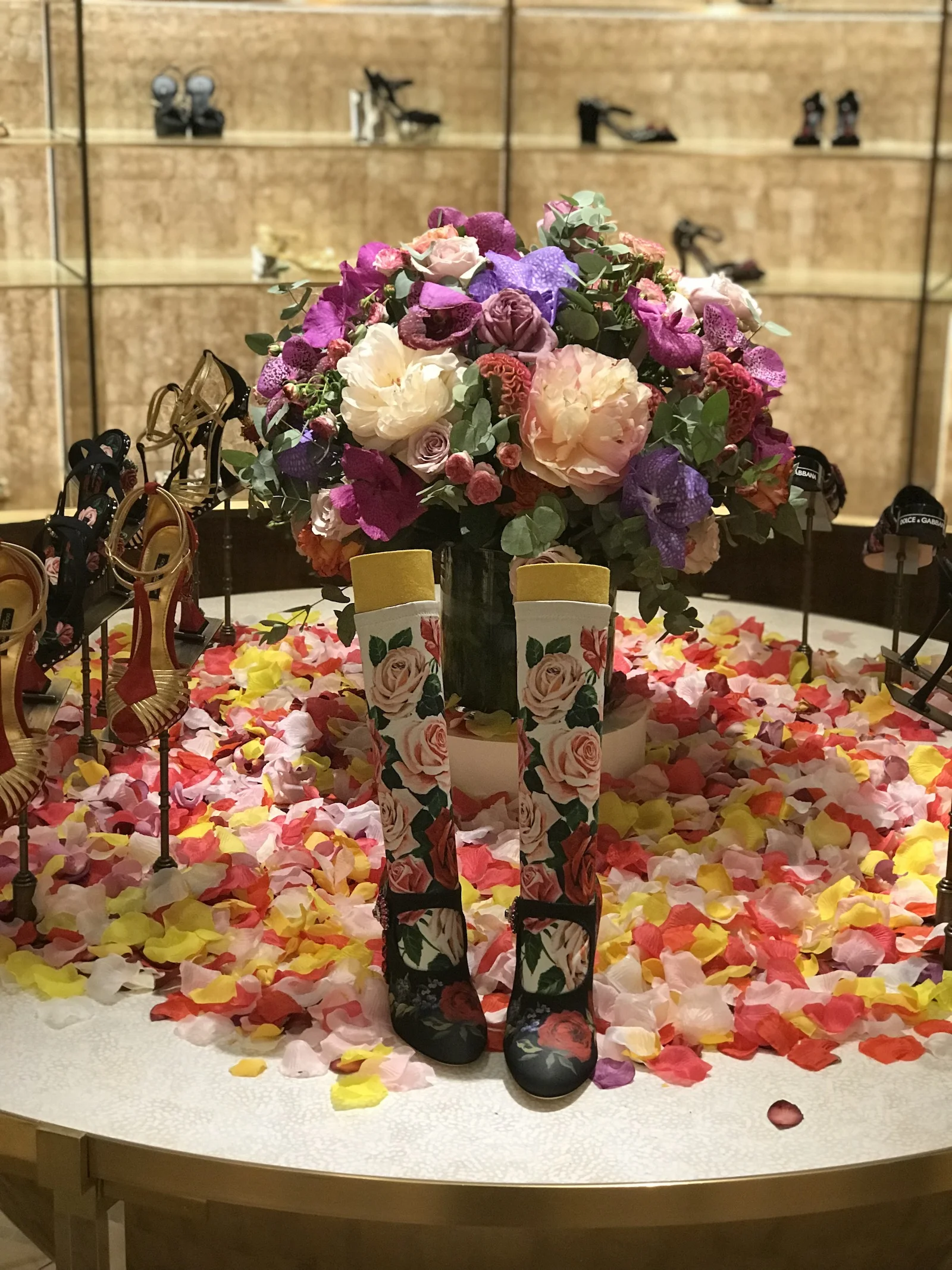 Shoe Heaven With Flowered Boots.jpg
