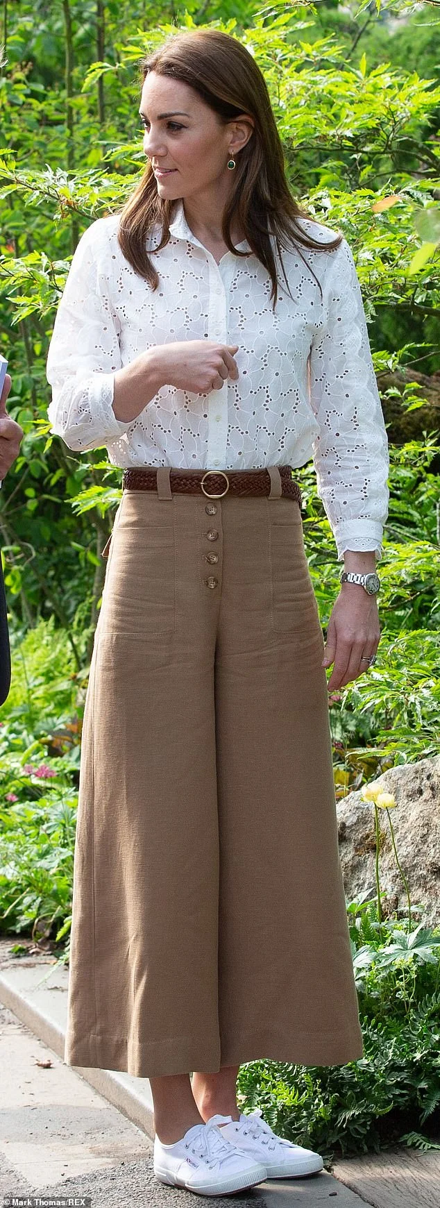 Duchess of Cambridge in her/our Superga trainers