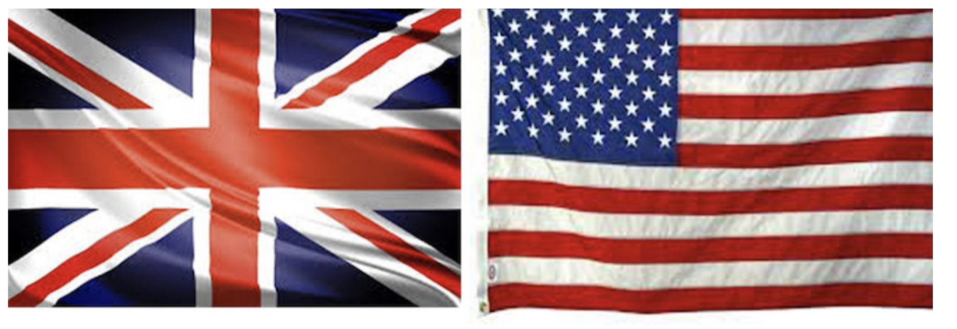 Различия между британским и американским. Американский vs британский английский. Британский и американский английский различия. Разница английского и американского.