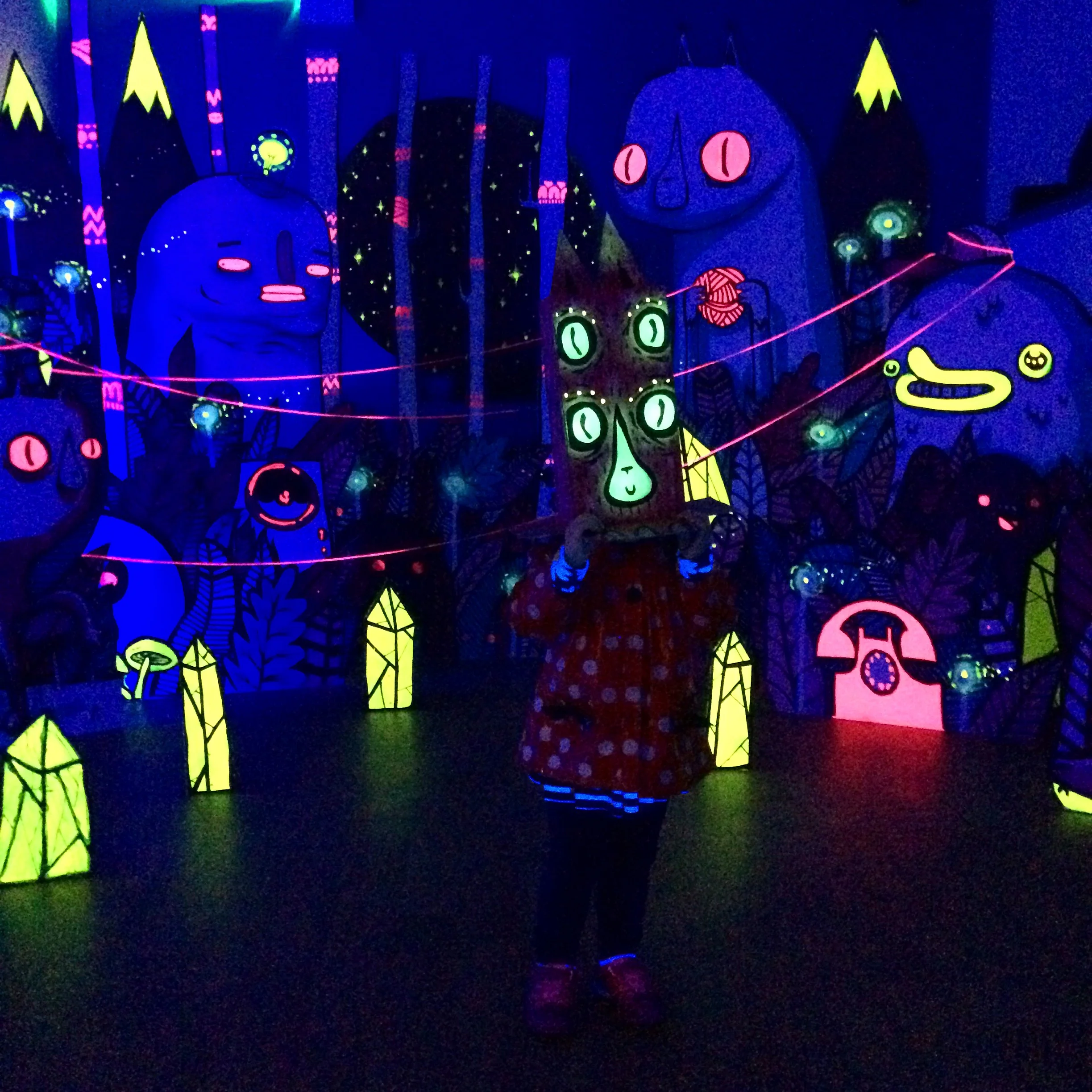 Light festival Installation