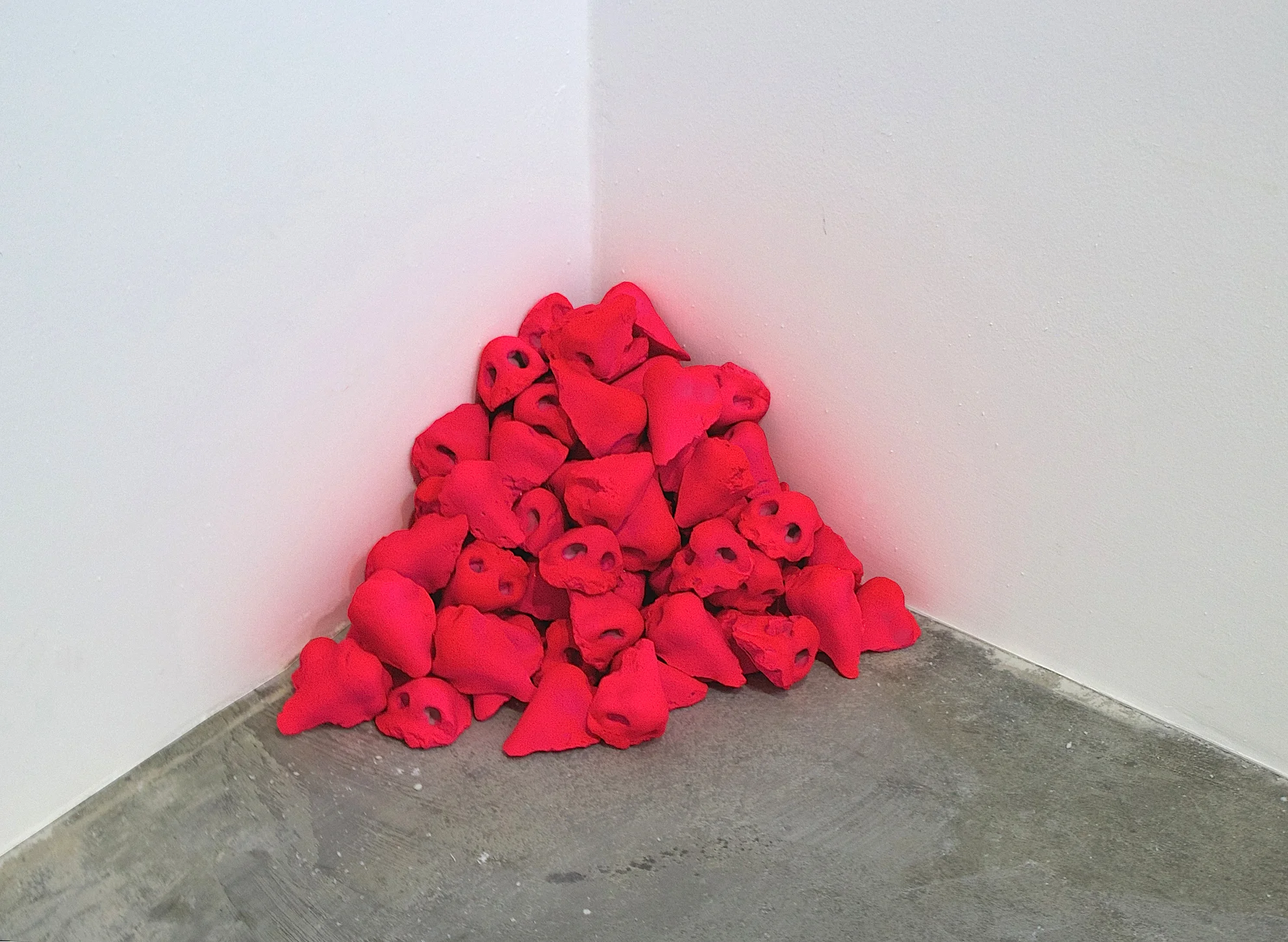 Untitled (Pile of Noses), 2017