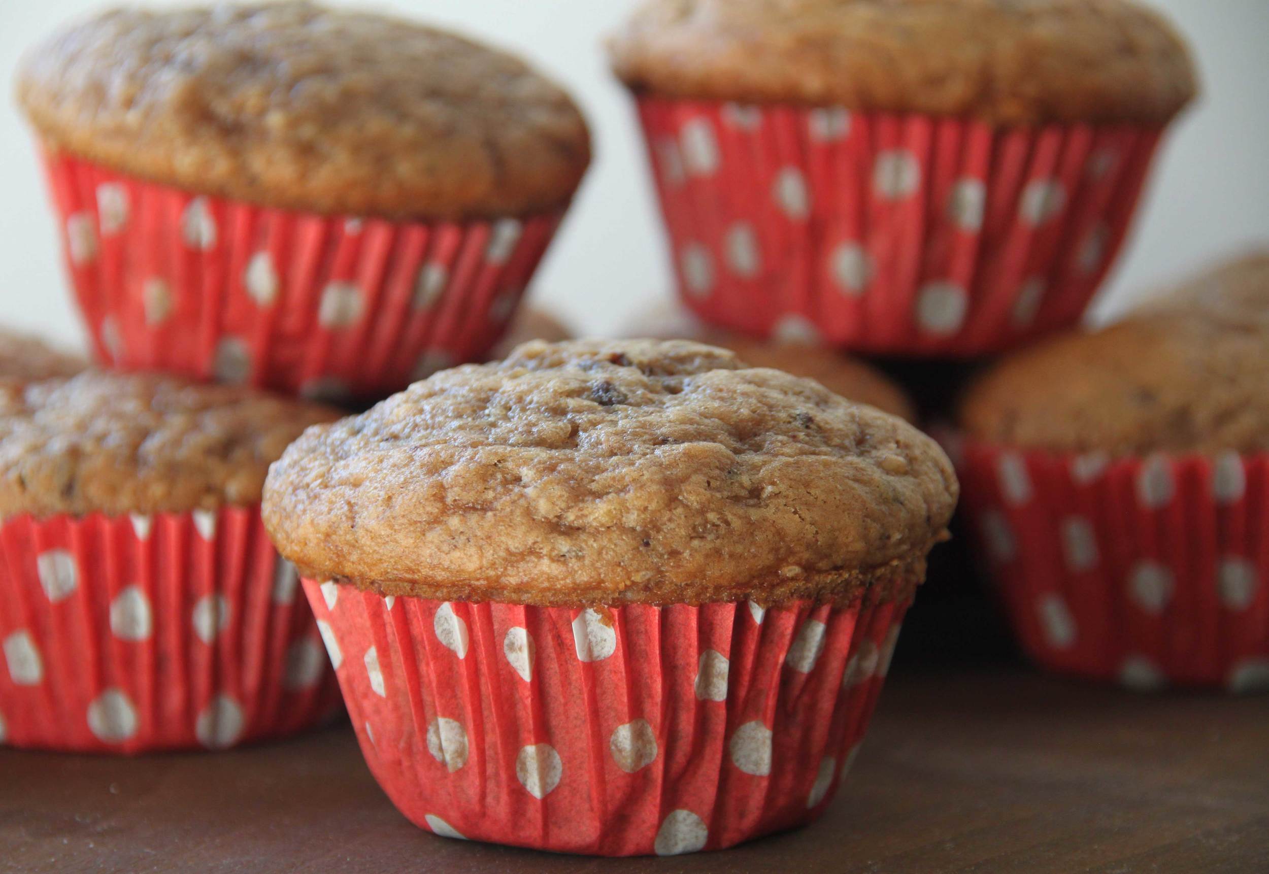 Banana Chocolate Chip Muffins