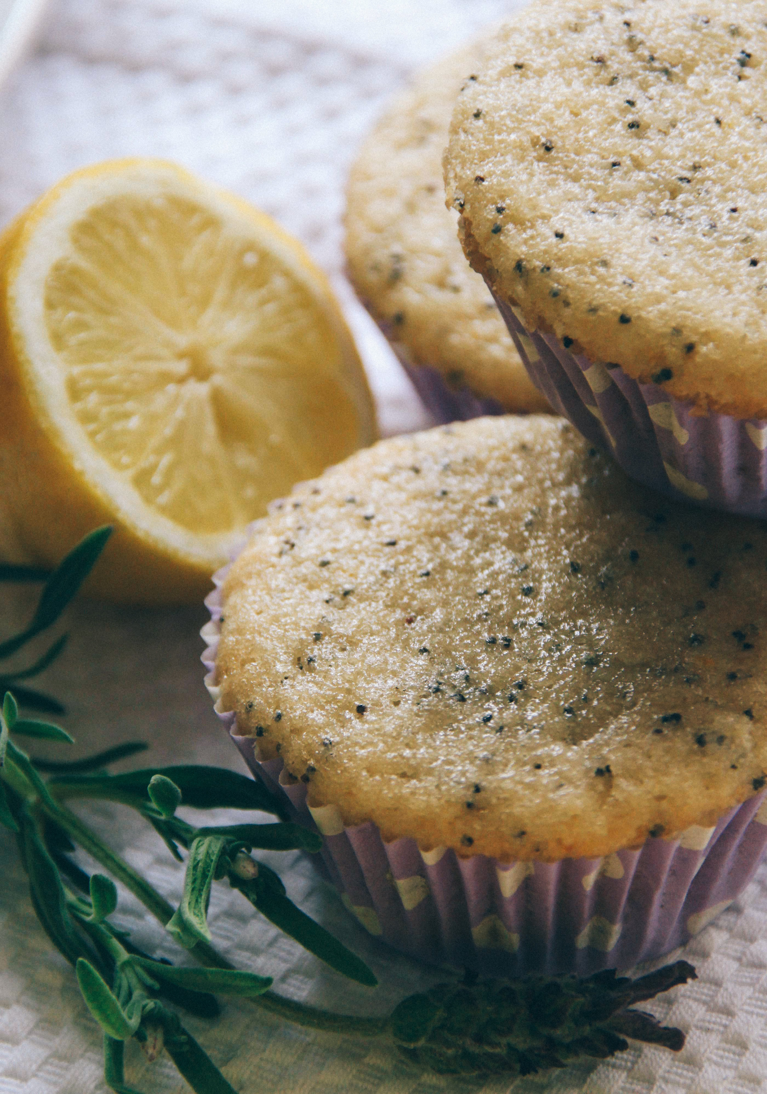 Lemon Poppyseed Cupcakes