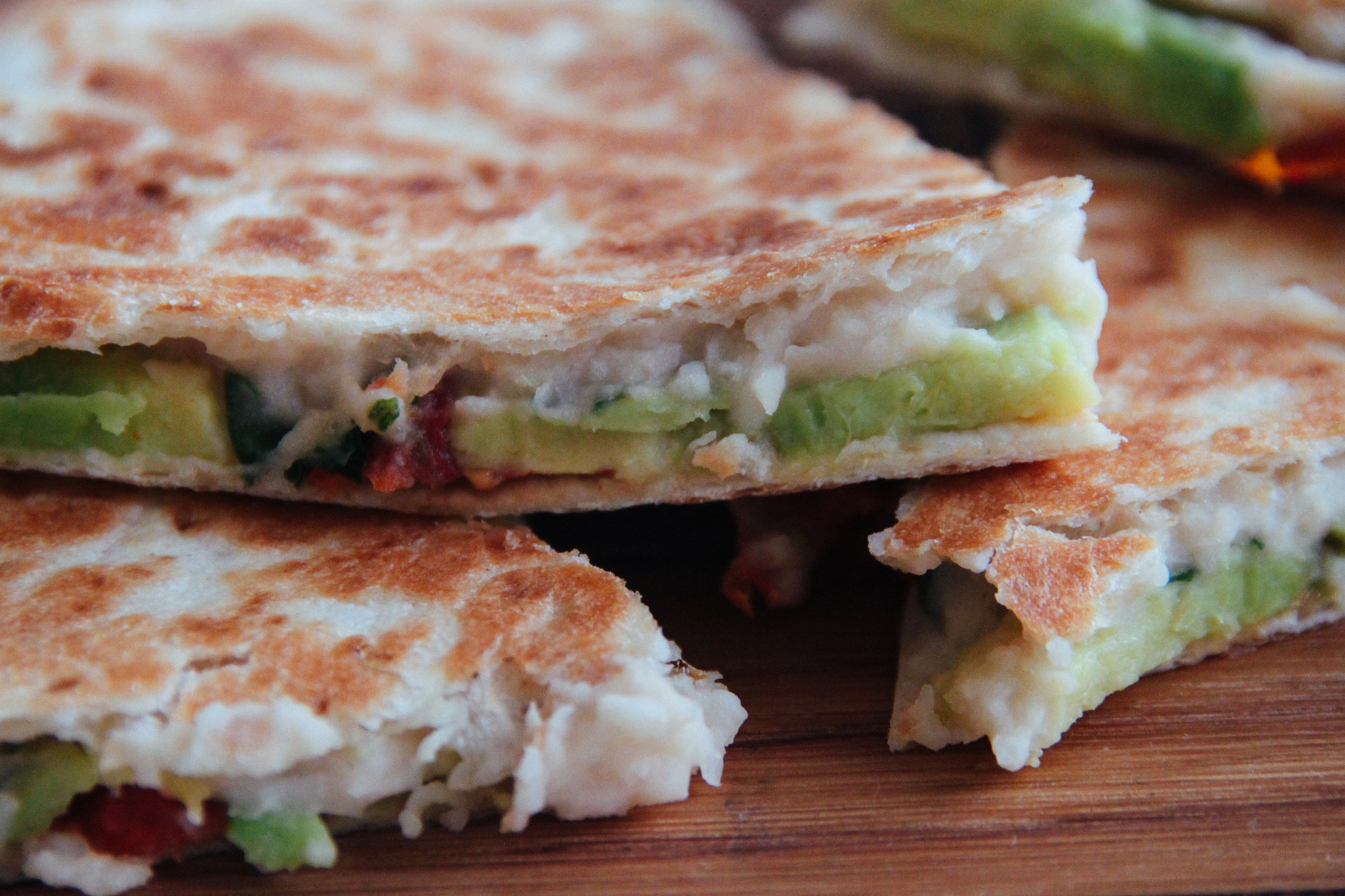 Rustic Bean Quesadilla