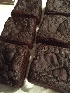 Zucchini Fudgy Protein Brownies