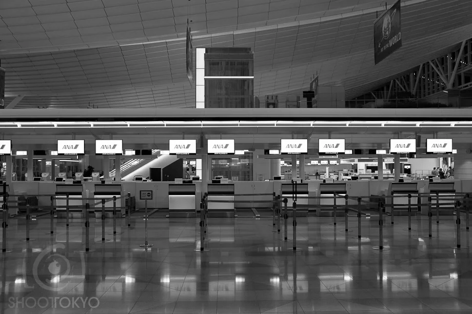 Haneda ANA desk