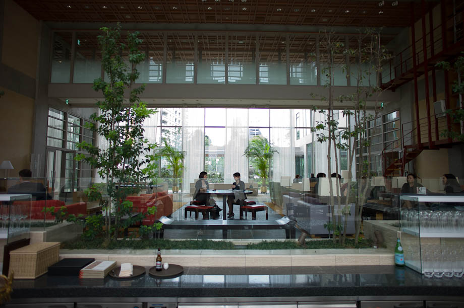 The Winter Garden at The Tokyo American Club in Tokyo, Japan