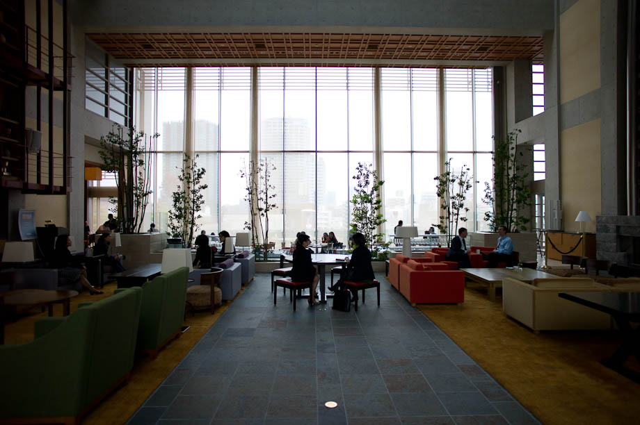 The Winter Garden at The Tokyo American Club in Tokyo, Japan