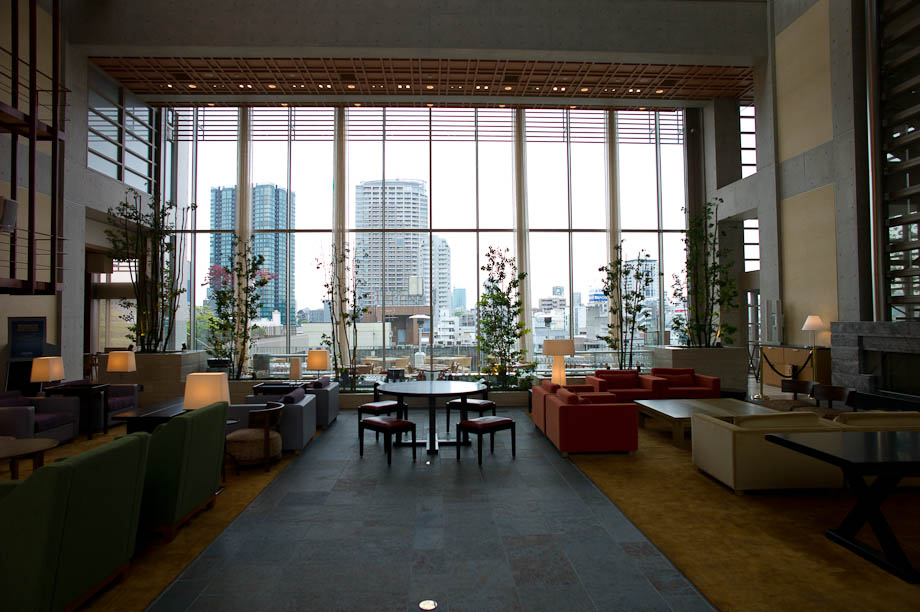 The Winter Garden at The Tokyo American Club in Tokyo, Japan