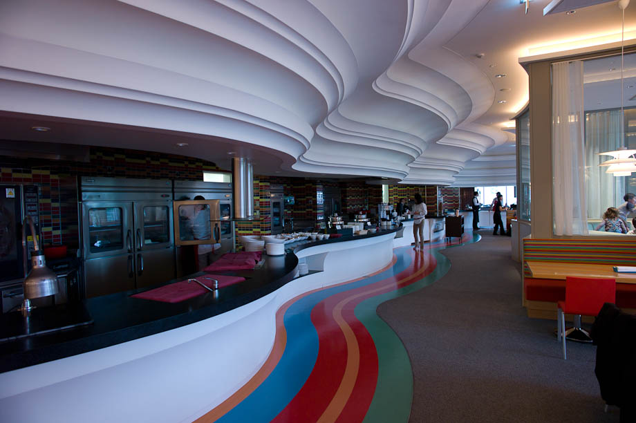 The Rainbow Cafe at The Tokyo American Club in Tokyo, Japan