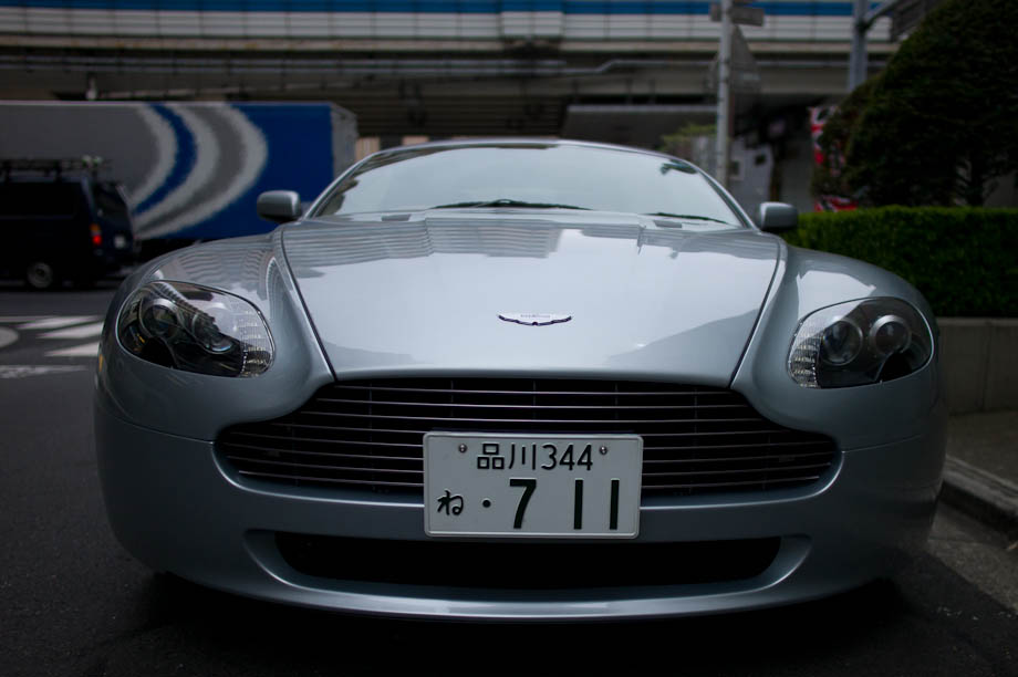Austin Martin DB9 in Tokyo, Japan