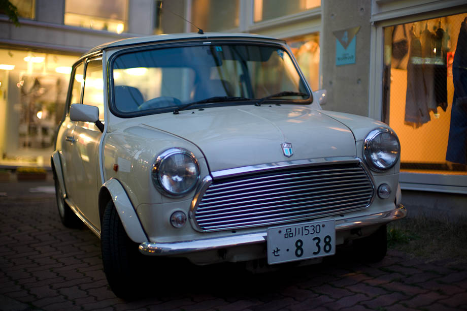 Mini Cooper, Harajuku, Tokyo, Japan