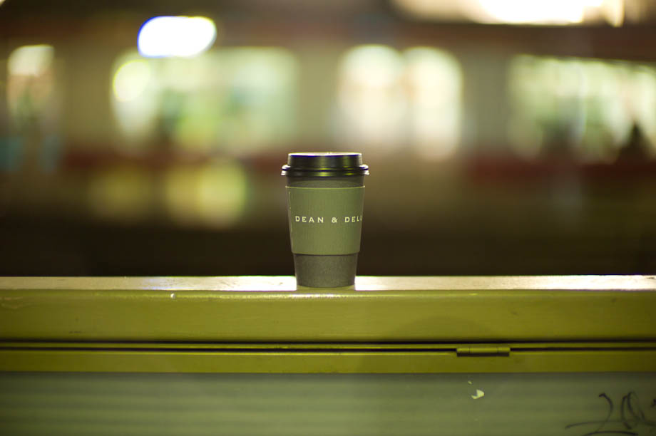 Dean and Deluca Coffee in Tokyo, Japan