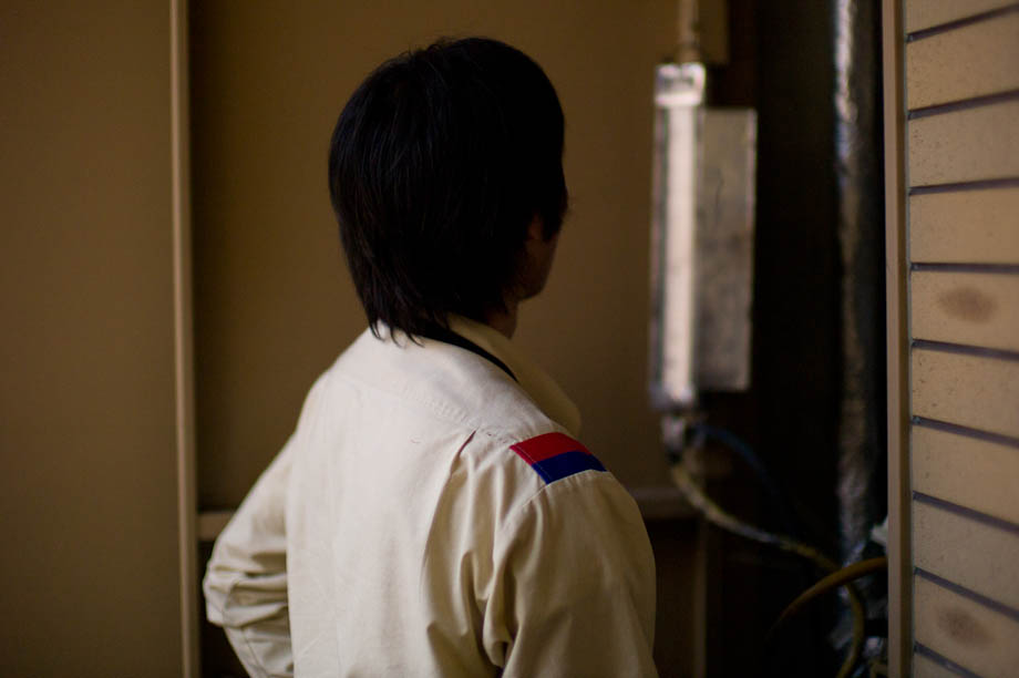 Tokyo Gas came to check my gas as it has been acting up since the earthquake