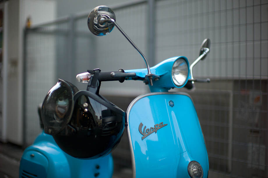 Vespa in Daikanyama, Tokyo, Japan