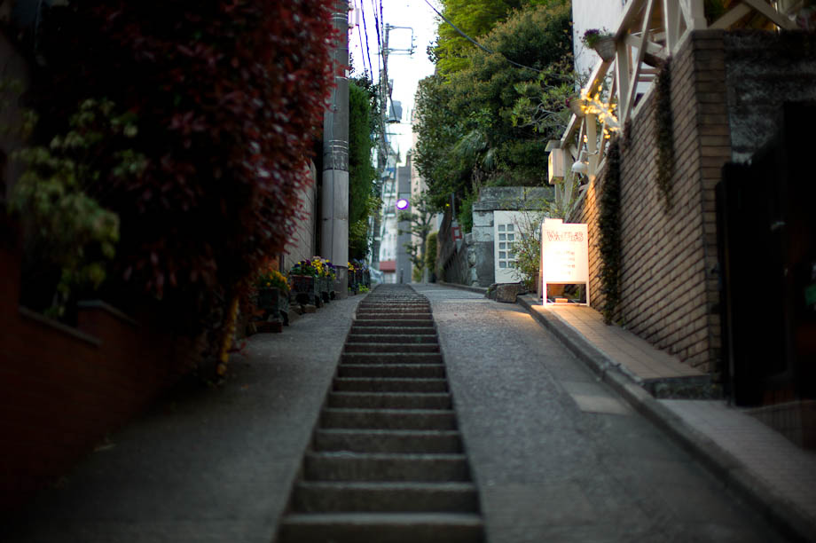 Stairs in Daikanyama, Tokyo, Japan