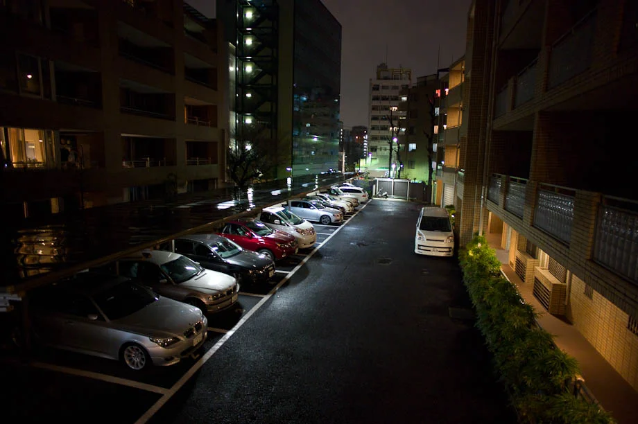 Parking Lot in Nakameguro