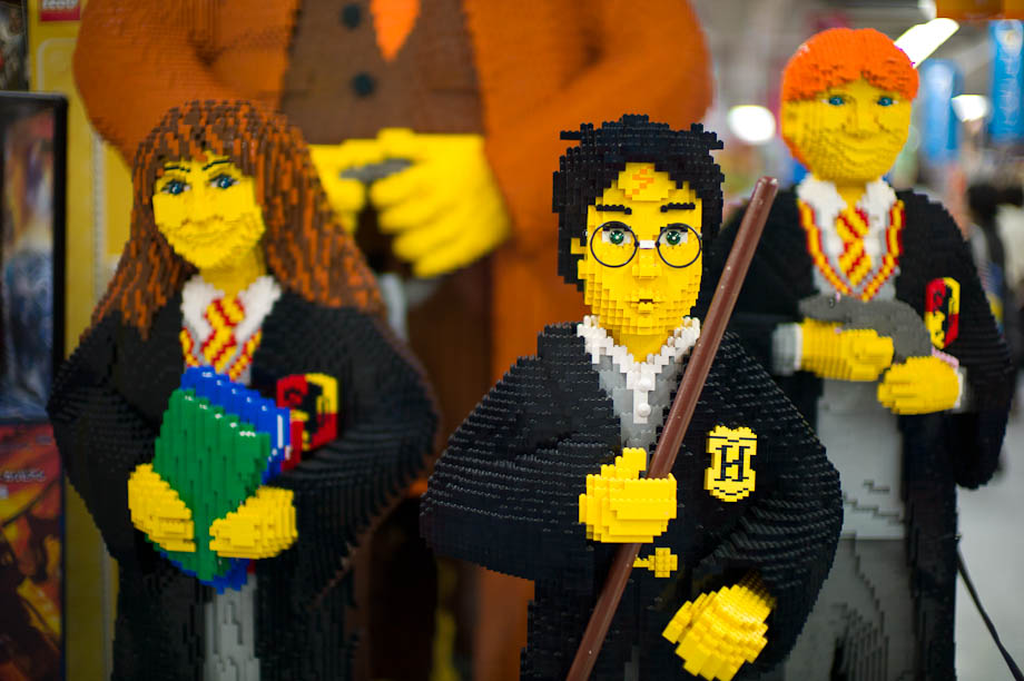 Giant Harry Potter Legos