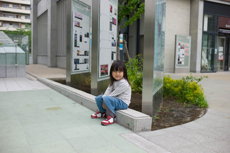 Cute kid in Nakameguro