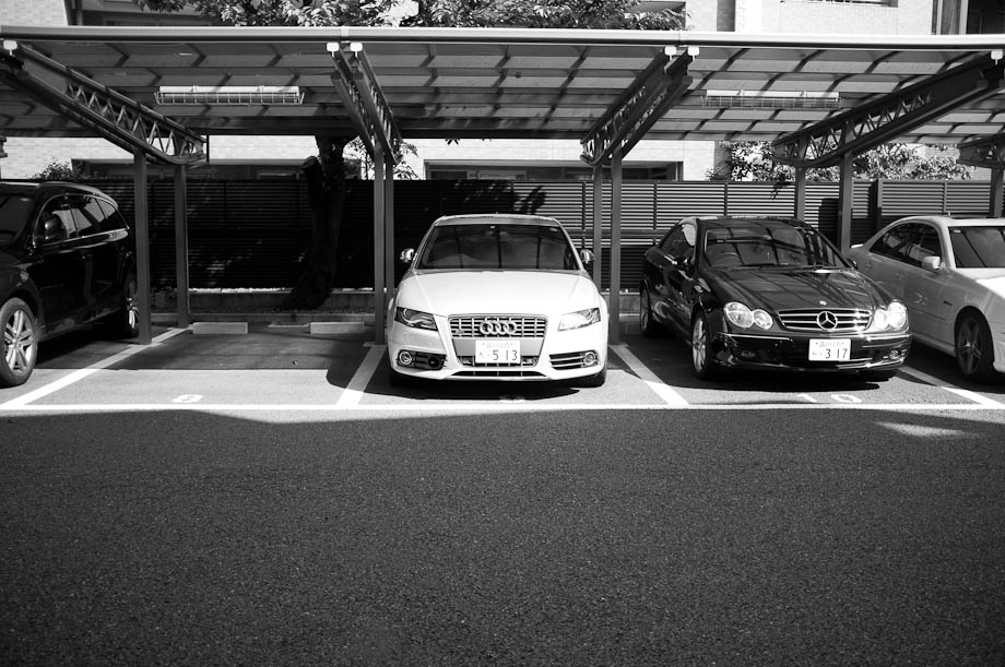 My parking lot