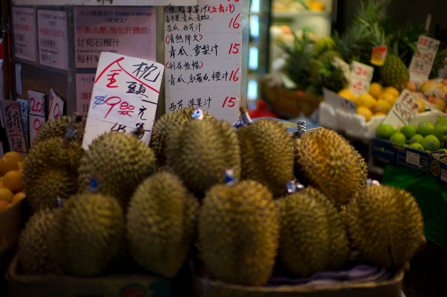 Wang Chai Market in Hong Kong