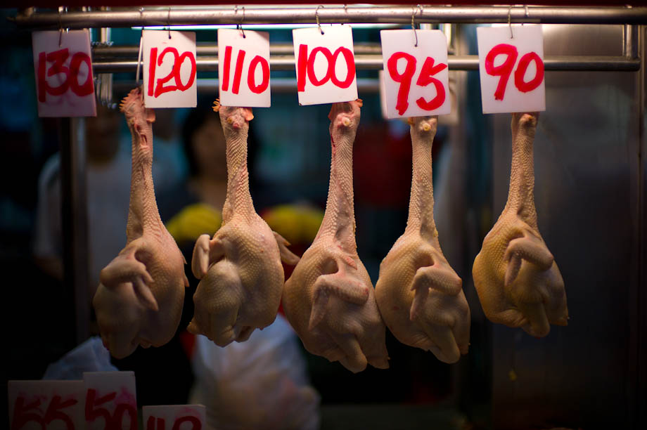 Wang Chai Market in Hong Kong