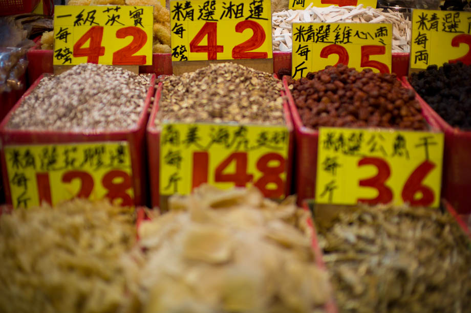 Wang Chai Market in Hong Kong
