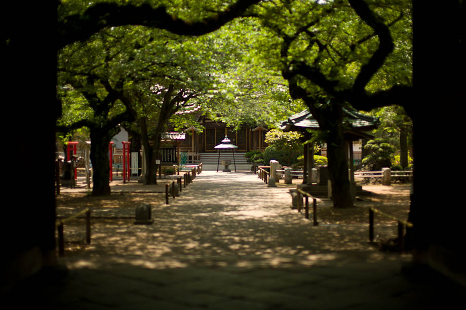 Yutenji Temple in Yutenji, Tokyo, Japan