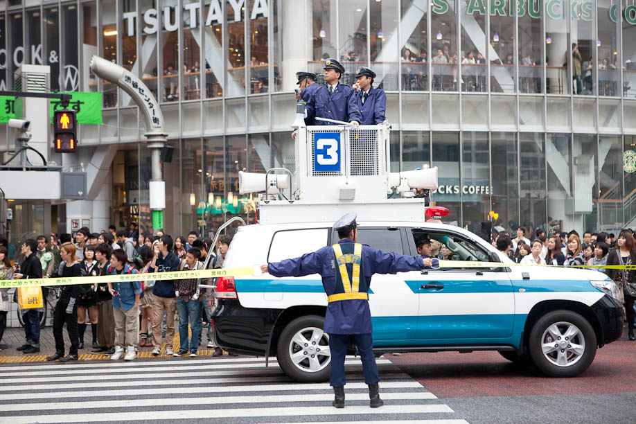 Anti Nuclear protest in Tokyo, Japan on May 7, 2011.. 5月7日2011年に渋谷で原発反対デモ。