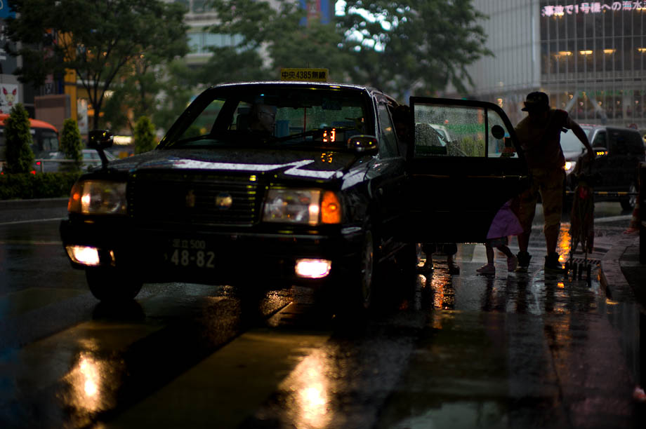 Rainy Hachiko, Shibuya, Tokyo, Japan