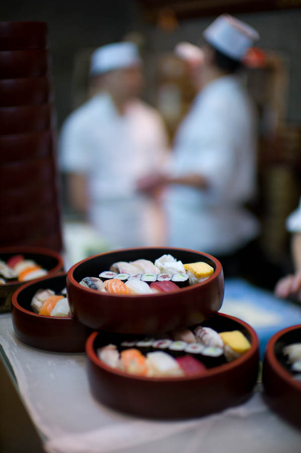 Sushi in Shinjuku