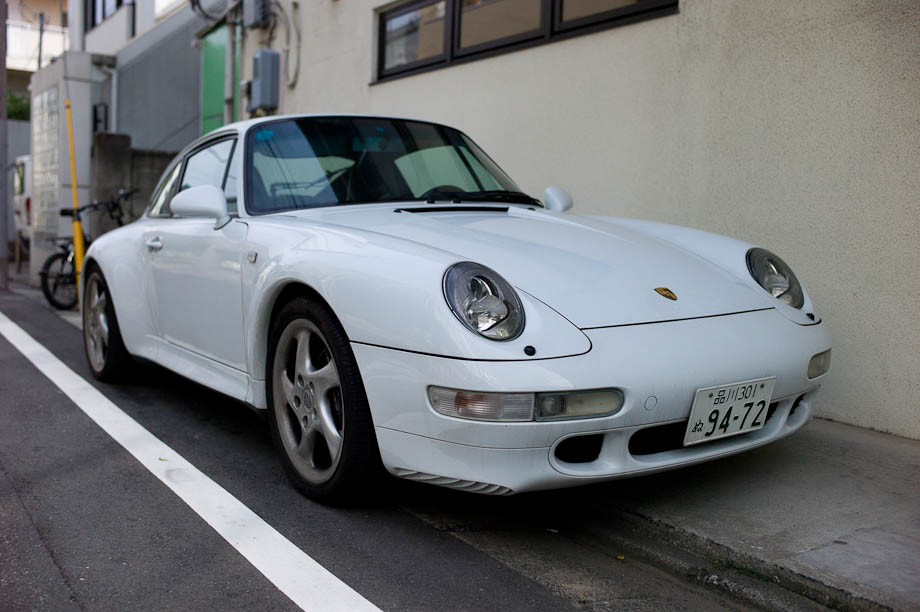 Porsche in Nakameguro, Tokyo, Japan