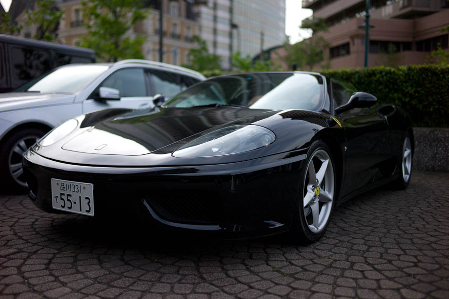 Ferrari in Ebisu, Tokyo, Japan
