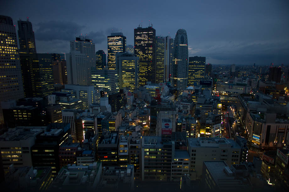 Shinjuku without Neon