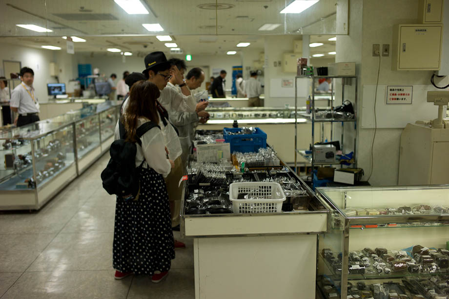 World Used Camera Fair in Shibuya
